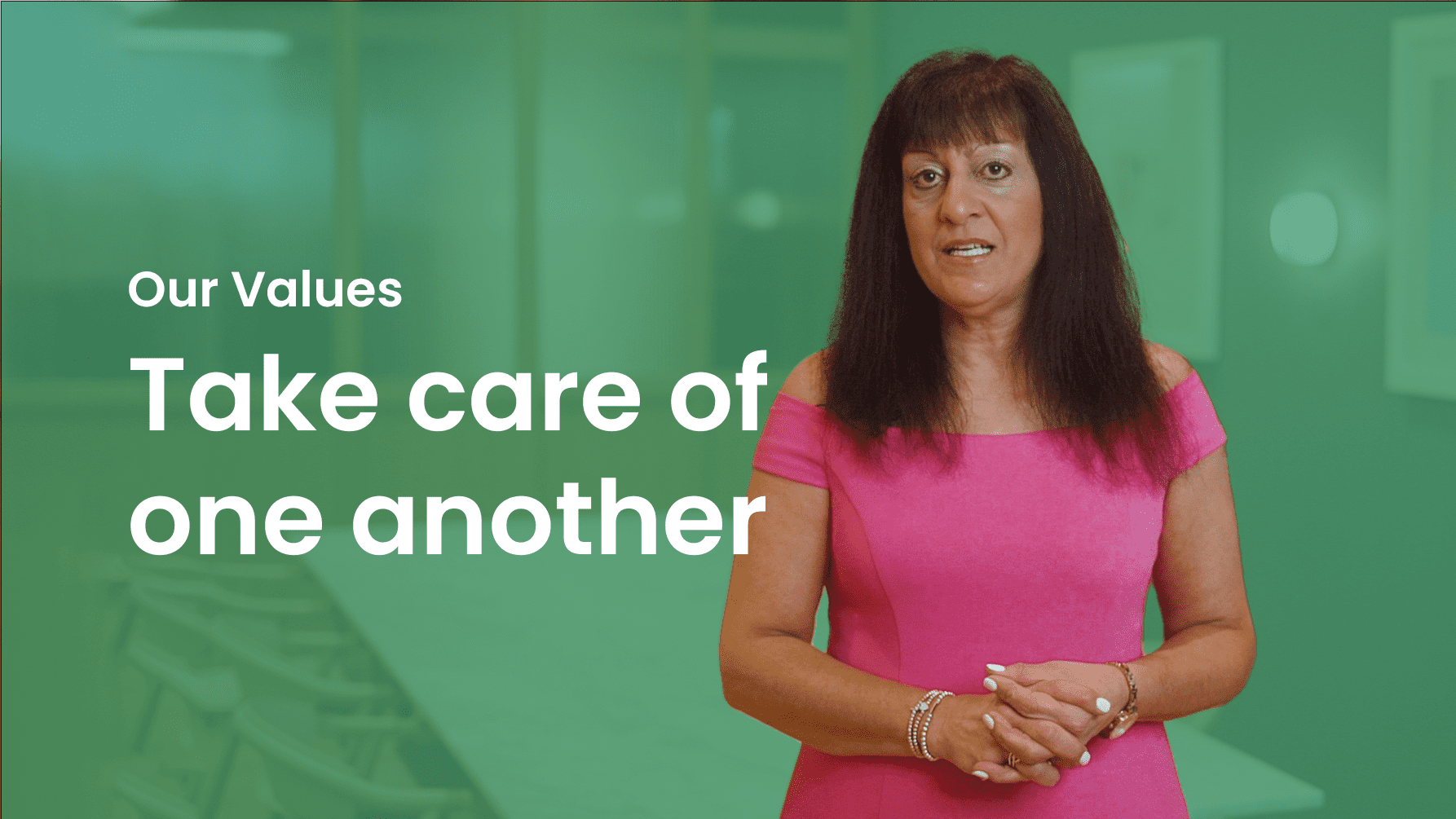 Take care of one another
